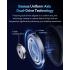 Baseus GH02 Gaming Wireless Headphones - Bluetooth 5.3, ANC, RGB, 40mm Driver, 40-Hour Playtime, IPX-6 - White
